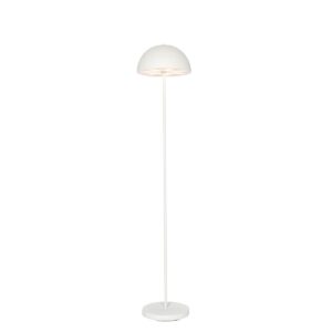 Outdoor Floor Lamp Mushroom White Rechargeable 3-Step Dimmable - Keira